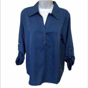 Manhattan Blues Blouse size small